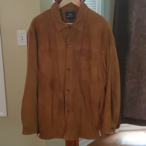 Mens Suede Jacket Size 